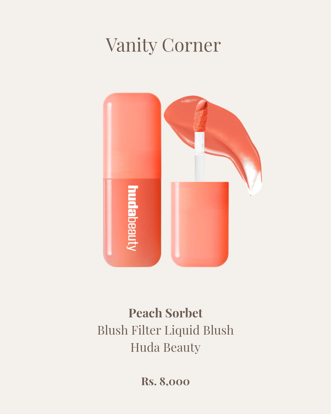 Peach Sorbet Blush Filter Liquid Blush
