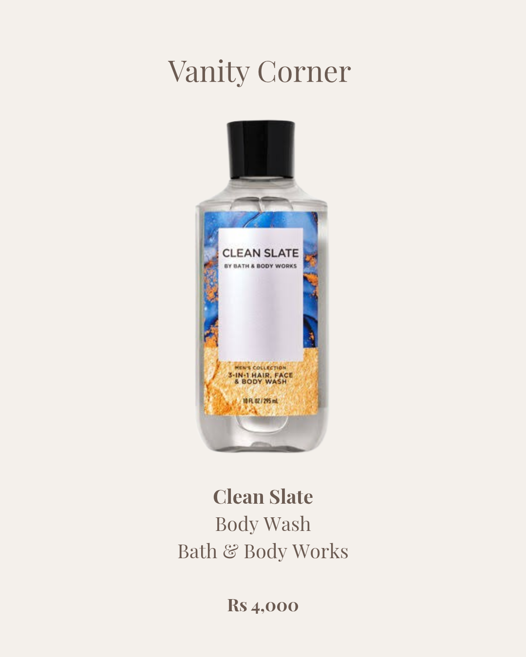 Clean Slate Body Wash