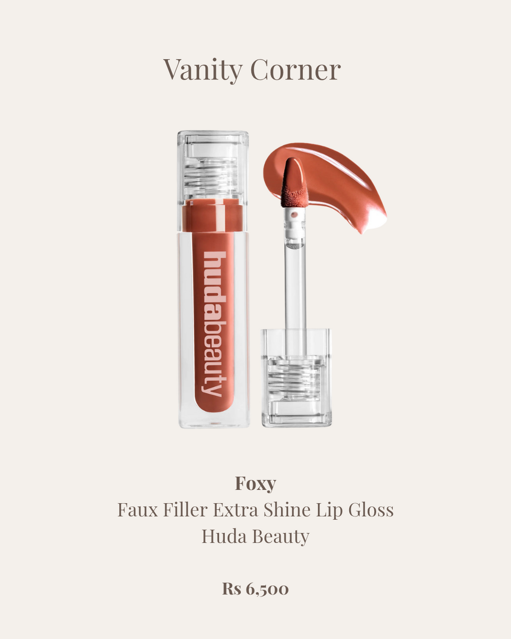 Foxy Faux Filler Extra Shine Lip Gloss