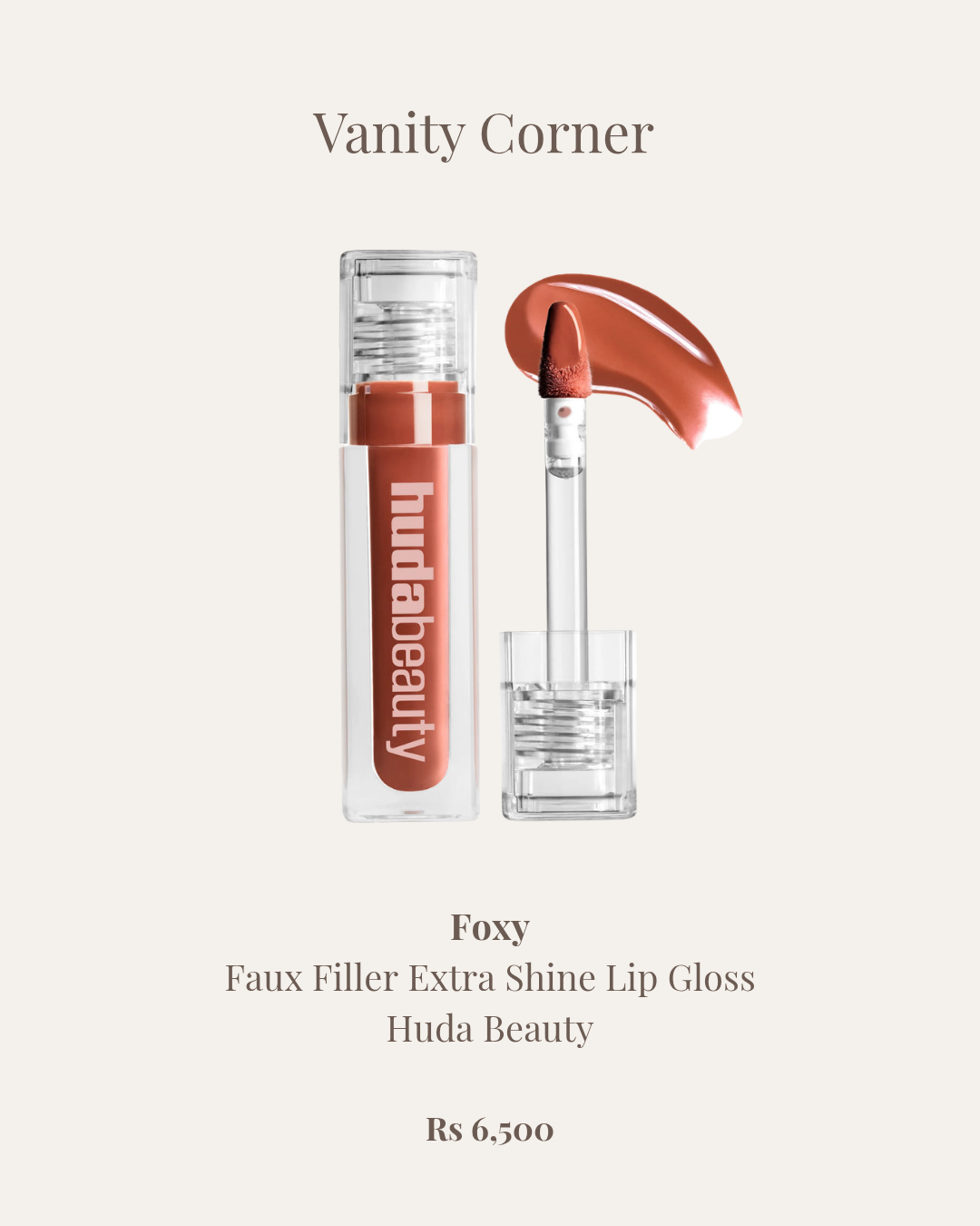 Foxy Faux Filler Extra Shine Lip Gloss