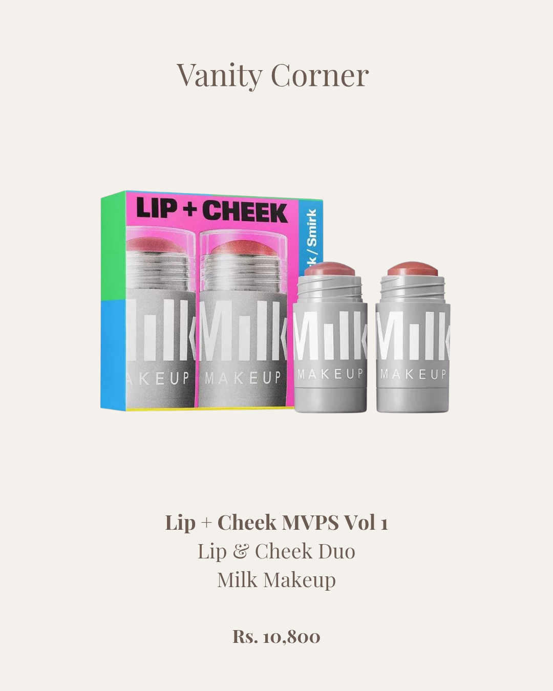 Werk & Smirk Lip & Cheek Duo
