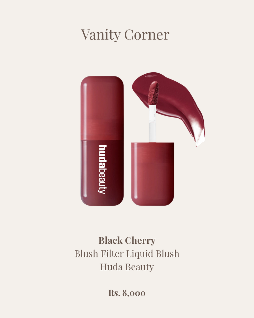 Black Cherry Blush Filter Liquid Blush