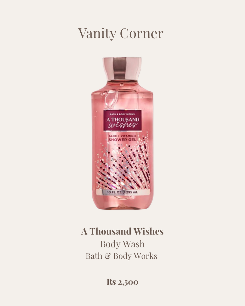 A Thousand Wishes Body Wash
