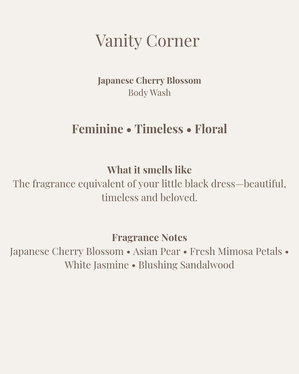 Japanese Cherry Blossom Body Wash