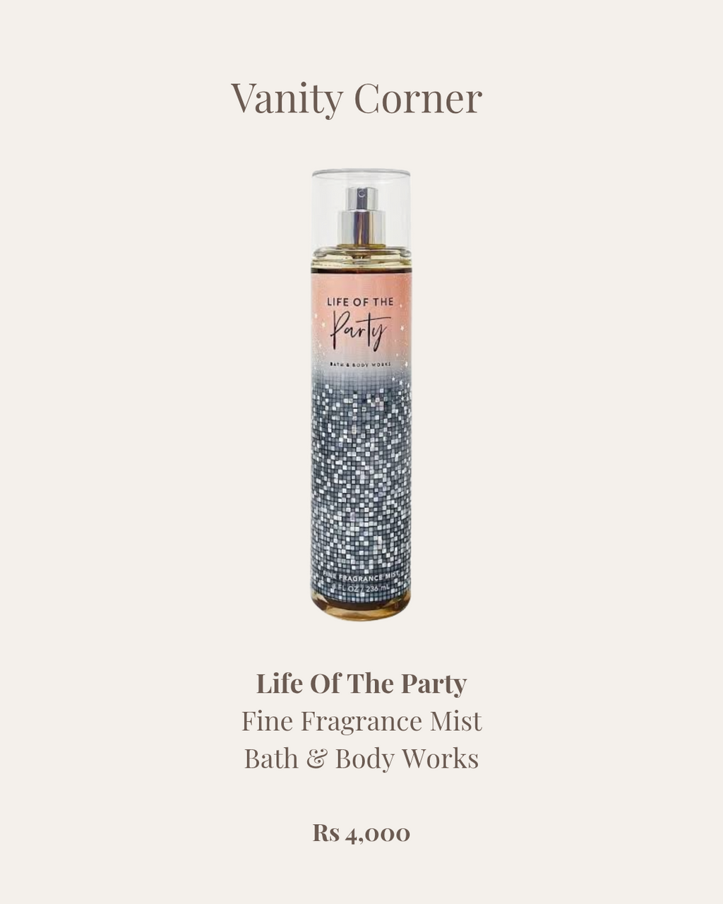Life of the Party Fine Fragrance Mist
