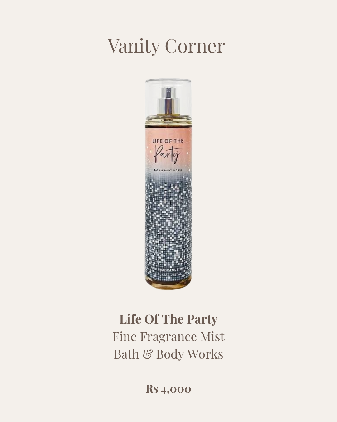 Life of the Party Fine Fragrance Mist