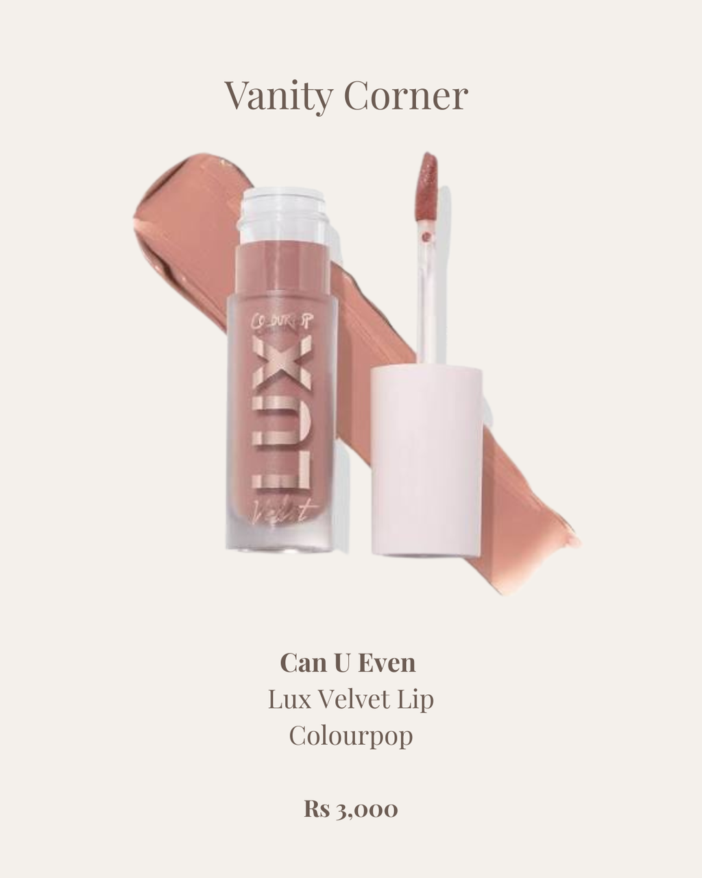 Can U Even Lux Liquid Lip