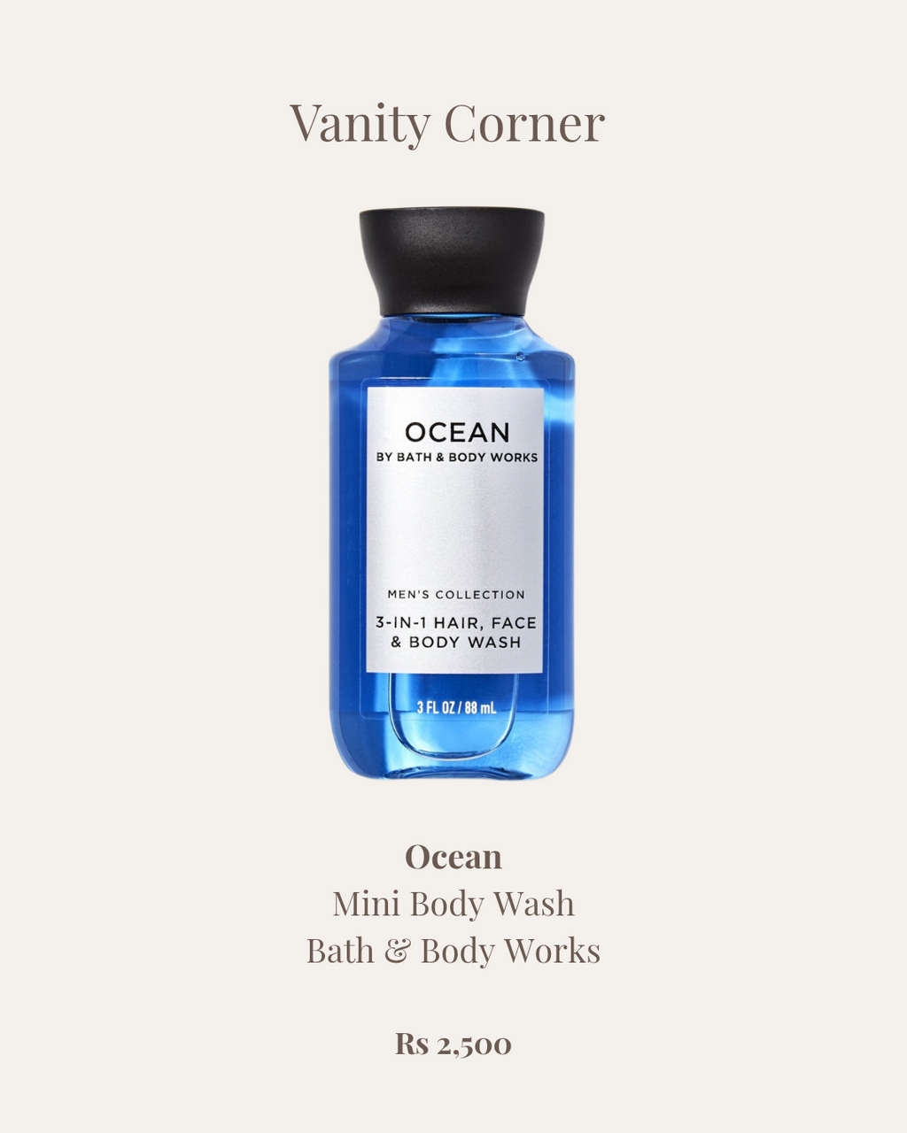 Ocean Mini Body Wash