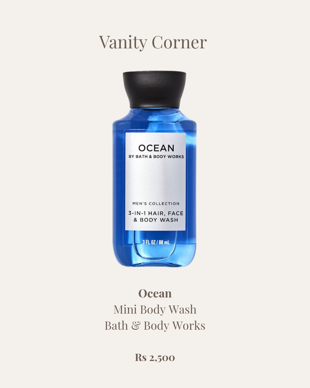 Ocean Mini Body Wash