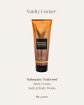 Mahogany Teakwood Body Cream