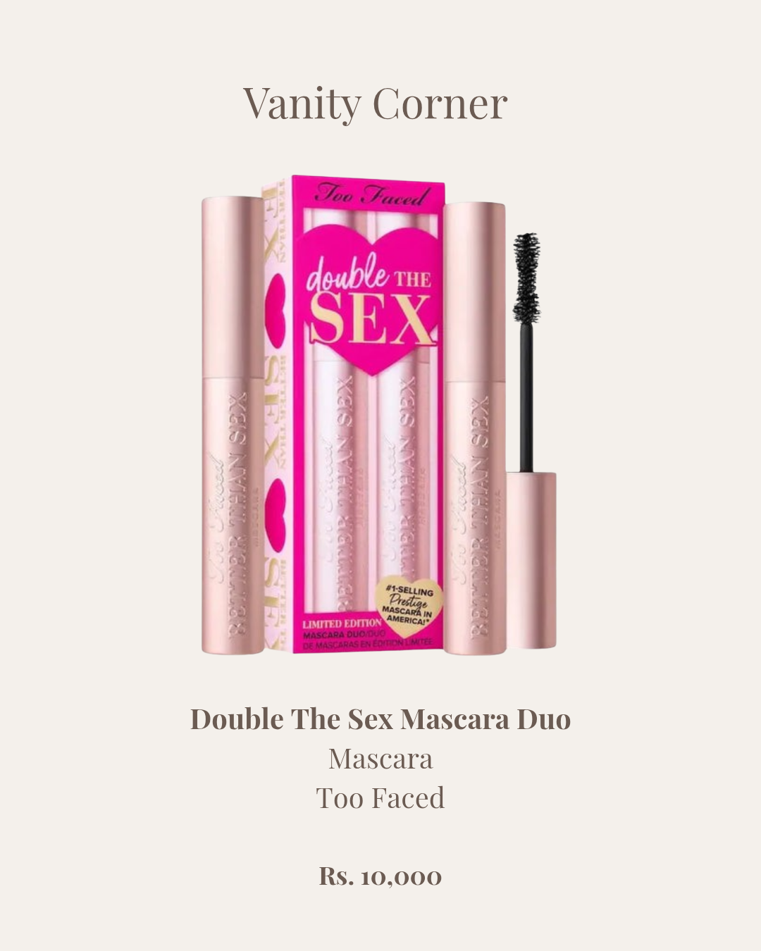 Double The Sex Mascara Duo