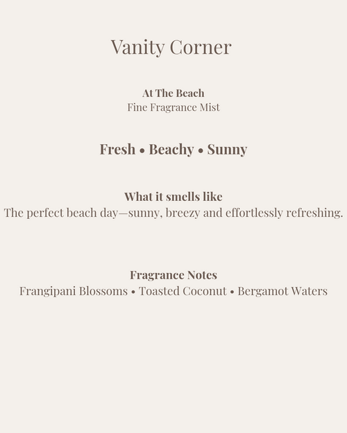 At The Beach Fine Fragrance Mist