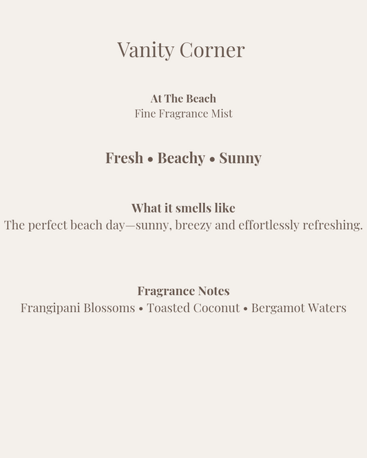 At The Beach Fine Fragrance Mist
