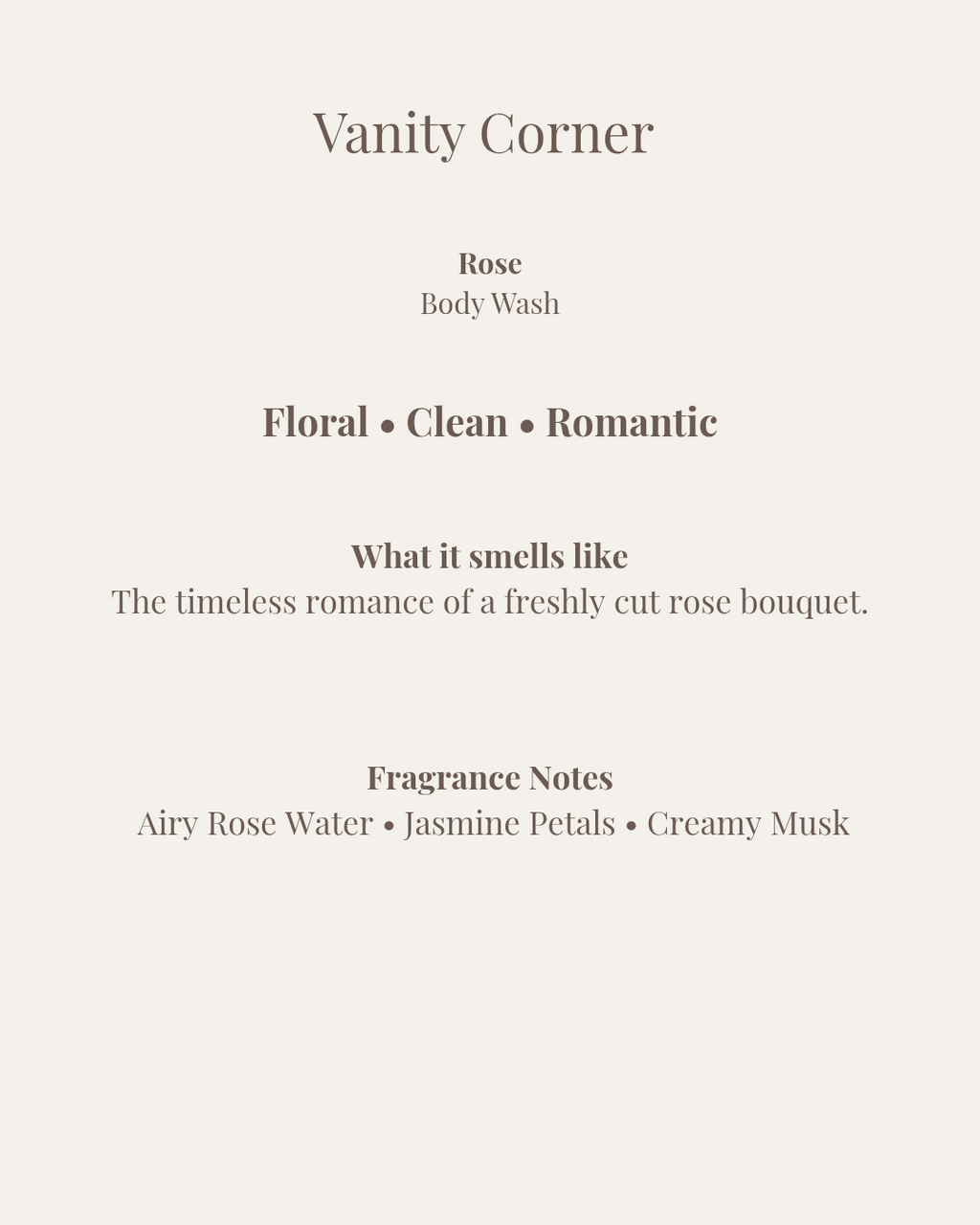 Rose Body Wash