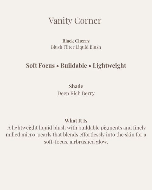 Black Cherry Blush Filter Liquid Blush
