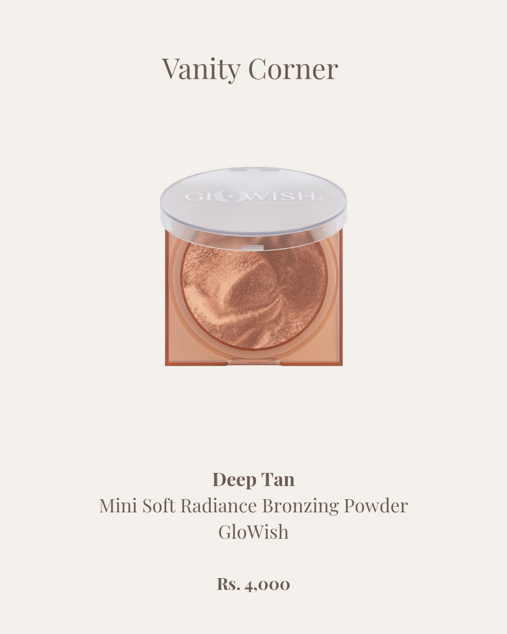 Deep Tan Mini Soft Radiance Bronzing Powder