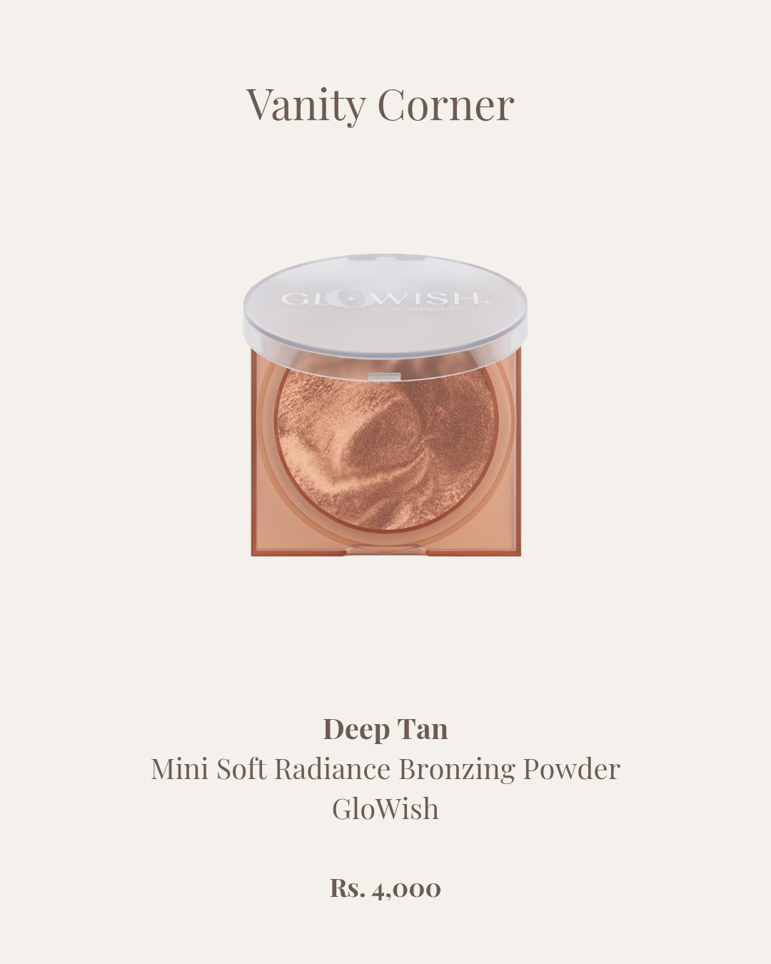 Deep Tan Mini Soft Radiance Bronzing Powder