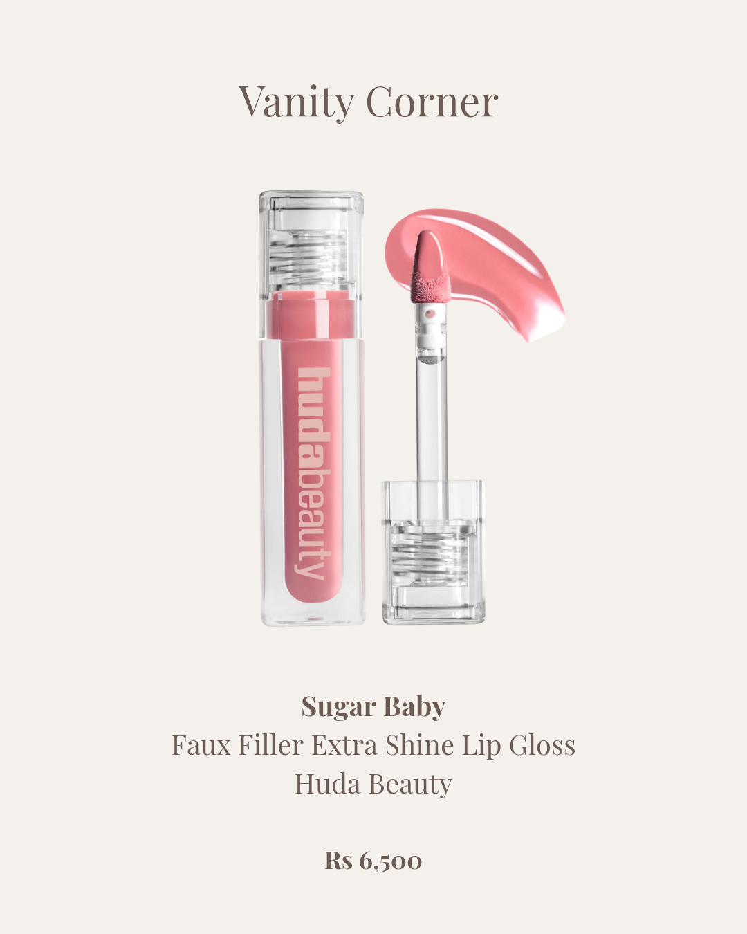 Sugar Baby Faux Filler Extra Shine Lip Gloss