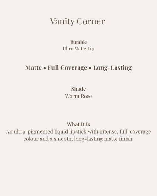 Bumble Ultra Matte Lip