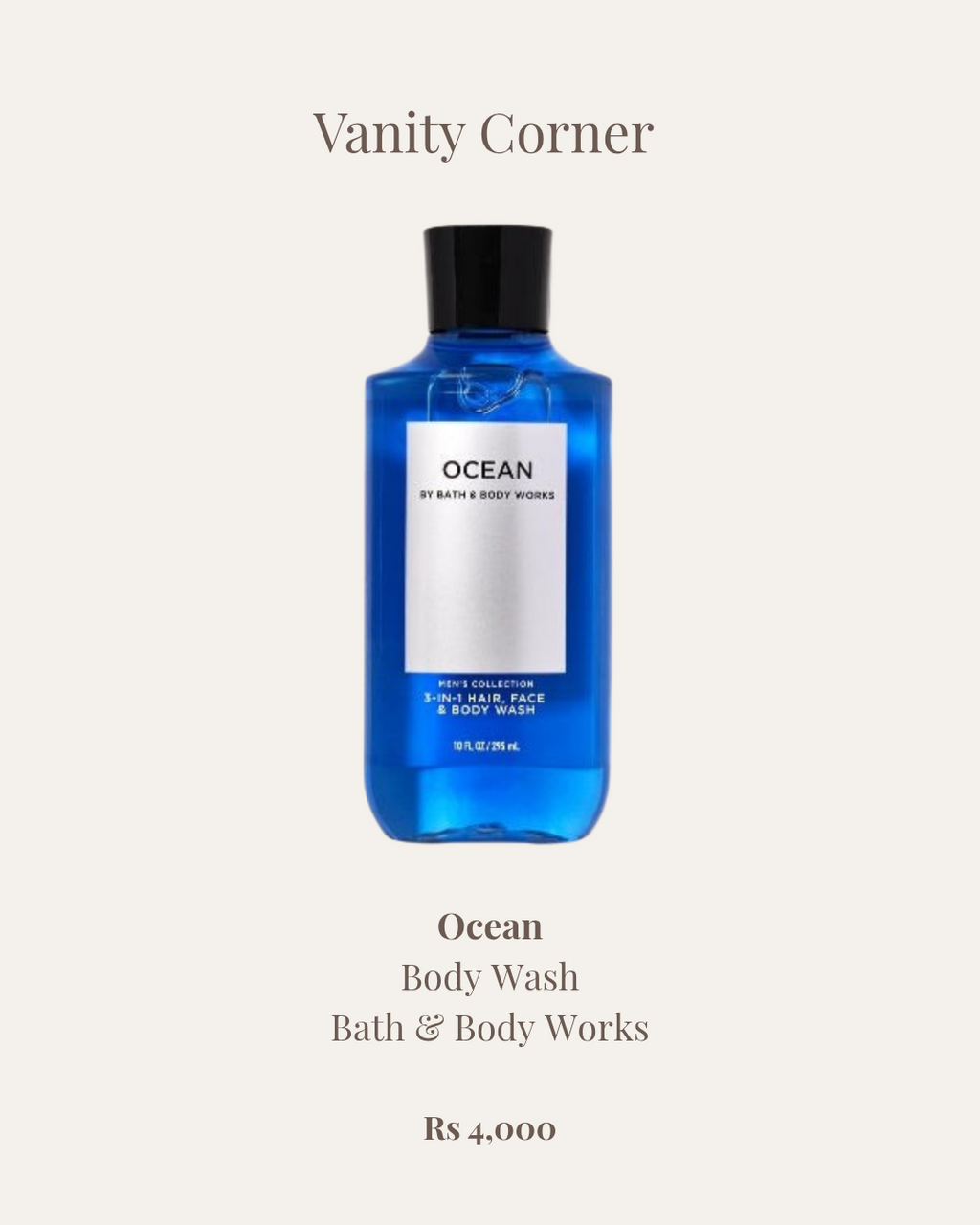 Ocean Body Wash