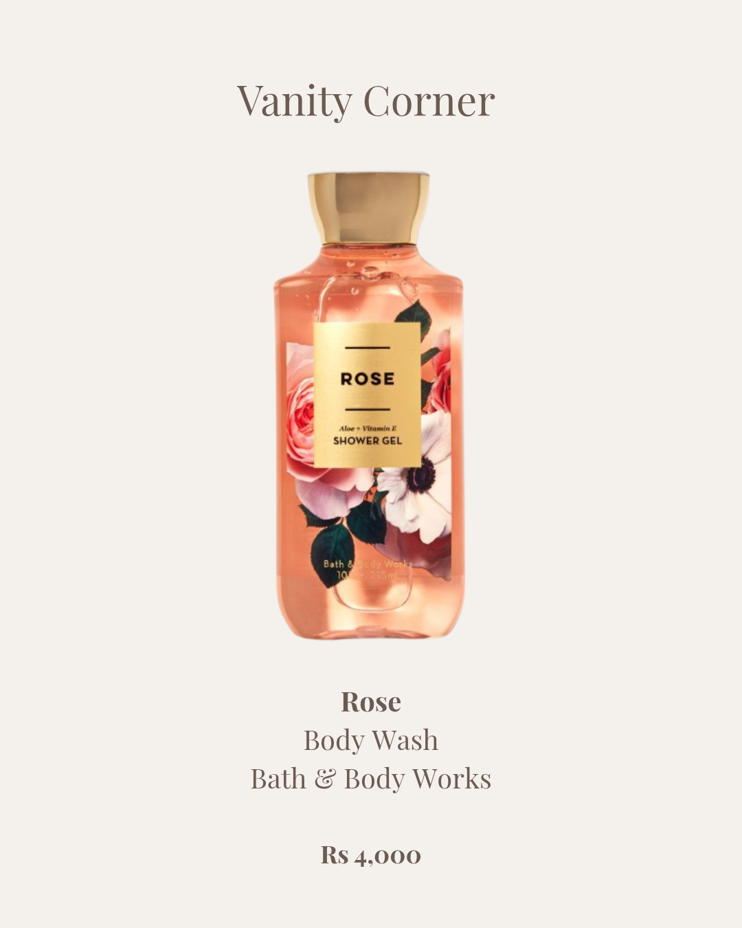 Rose Body Wash