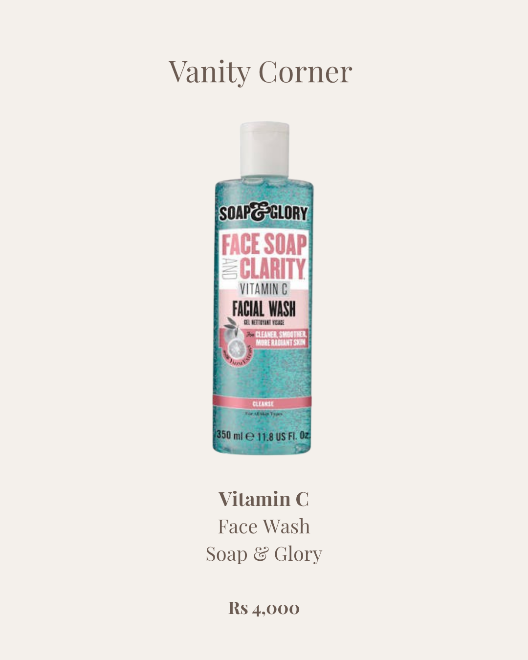 Vitamin C Face Wash