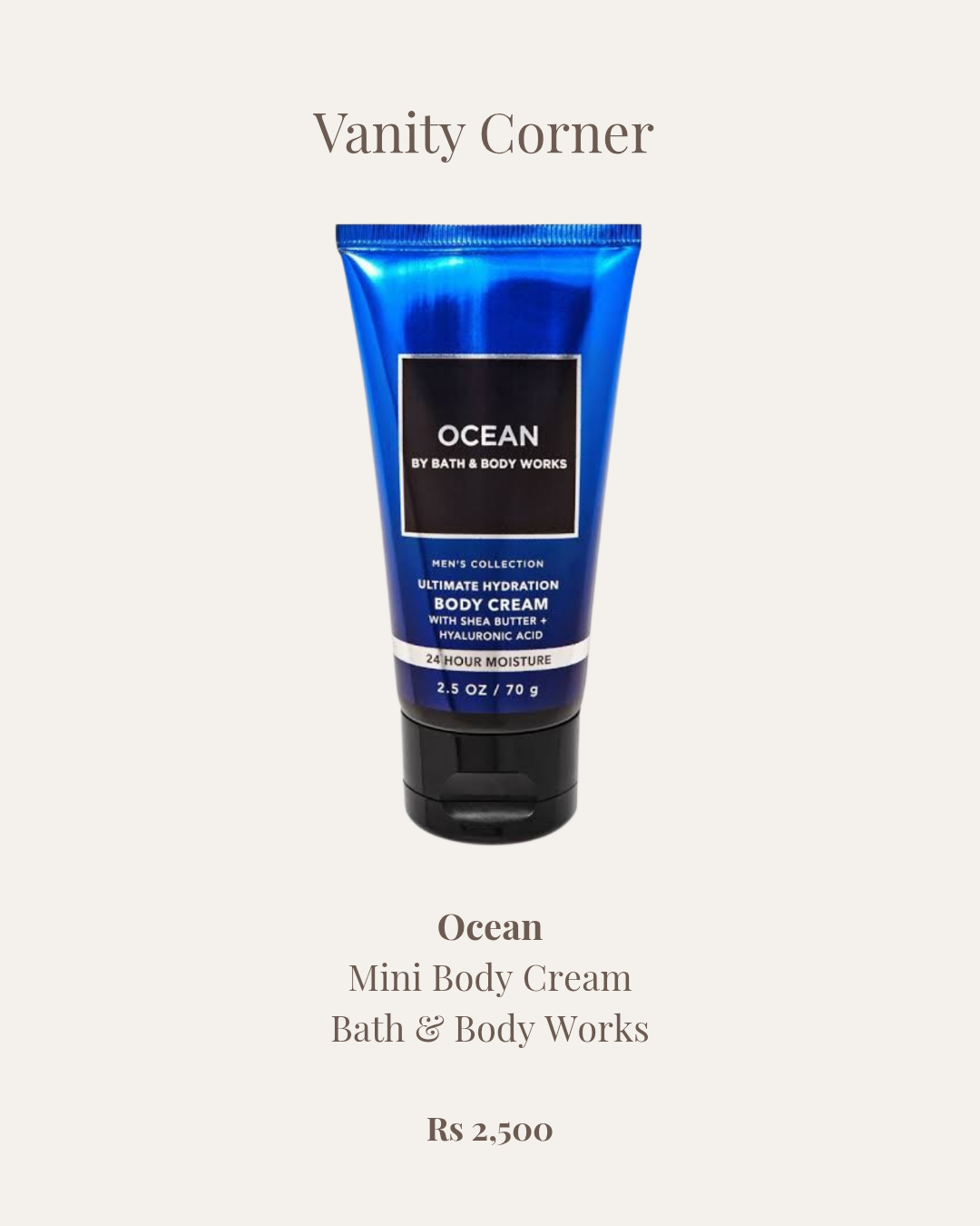 Ocean Mini Body Cream